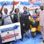 Cement Promo: Dangote gives car, tricycle to winners