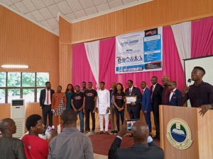 At UNILAG, Gbenga Daniel teaches youths on how to become successful entrepreneurs 