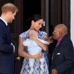 Prince Harry, Meghan, four-month-old Archie meet Archbishop Tutu
