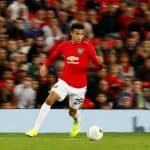 Soccer Football - Europa League - Group L - Manchester United v Astana - Old Trafford, Manchester, Britain - September 19, 2019  Manchester United's Mason Greenwood in action  Action Images via Reuters/Jason Cairnduff