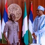 Oshiomhole and Buhari