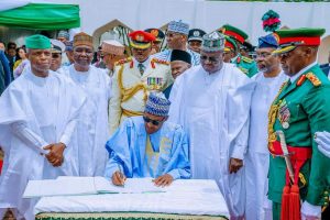 Buhari at 59th Independence Anniversary Celebration