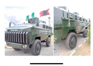 Nigerian Army to launch indigenous mine-resistant ambush protected vehicle