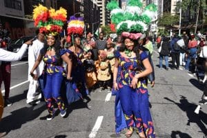 Nigerian food, culture, music on display as thousands throng New York streets for  Independence Parade