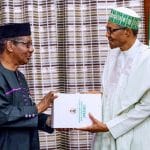 PDP to Sagay: At your age and status, be bold enough to tell Buhari corruption resides in Presidential Villa