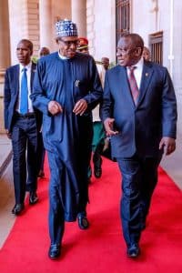 Buhari tasks South Africans, Nigerians on tolerance, adherence to local laws