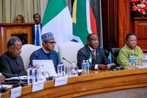 Buhari tasks South Africans, Nigerians on tolerance, adherence to local laws
