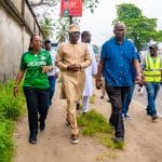 Sanwo-Olu inspects rehabilitation work