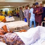 Photos as Sanwo-Olu pays unscheduled visit to General Hospital, Marina