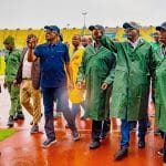 Sanwo-Olu, Sports Minister inspect stadium ahead U-20 Women World Cup