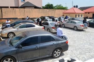 EFCC operatives storm Osogbo, arrest 94 suspected internet fraudsters 'celebrating their loots'
