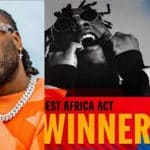 MTV EMA: Burna Boy wins Best African Act trophy