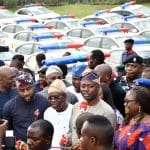 Makinde distributes 100 security vehicles, says 'welfare of security officers top priority'
