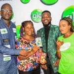 Glo, Brodashaggi excite Lagos Trade Fair visitors