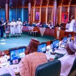 Buhari swears-in Hassan, Aliyu, Idowu, Ngige, five others as Perm Secs