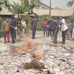 NFVCB burns illicit movies worth N100m in Lagos