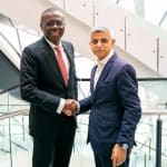 London Mayor receives Sanwo-Olu