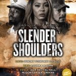 Slender Shoulders to be made bare on stage Sunday