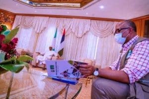 Buhari: 'Anyone looking for me?', meets Ehanire, Ihekweazu