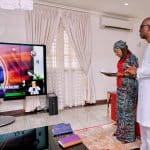 Sanwo-Olu, wife worship online