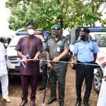 Makinde inaugurates Mobile Police Unit, presents Hilux trucks for operations