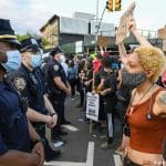 Five police officers shot, wounded in U.S. protests