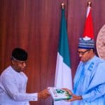 Buhari receives Economic Sustainability Committee Report