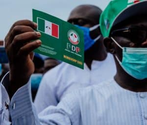 Ondo deputy governor quits APC, picks PDP membership card