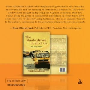 Narrative Landscape Press announces release of 'The Danfo Driver in All of Us' by Niran Adedokun