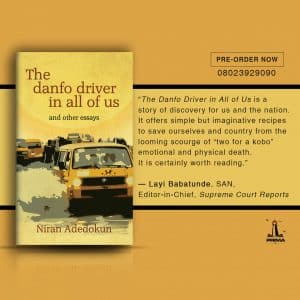 Narrative Landscape Press announces release of 'The Danfo Driver in All of Us' by Niran Adedokun
