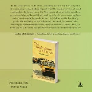 Narrative Landscape Press announces release of 'The Danfo Driver in All of Us' by Niran Adedokun