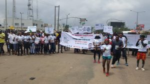 Edo guber: Youths storm major streets in Benin, canvass support for Obaseki’s reelection