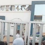 Explosion injures two in bank premises