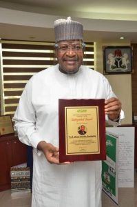NCC boss Danbatta receives Distinguished Award from ATCON