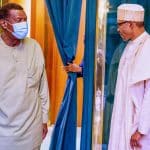 CAMA: Buhari meets Adeboye