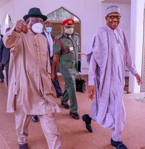 Babangida, Abdulsalami, Shonekan, Jonathan in attendance as Buhari presides over virtual meeting of Council of State