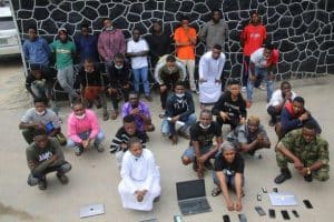 Internet fraud: EFCC arrests Lance Corporal, 26 others in Lagos