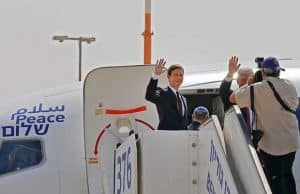 First direct flight between Israel and UAE takes off, aircraft fitted with anti-rocket protection systems