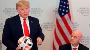 FIFA president meets Trump to discuss 2026 World Cup finals