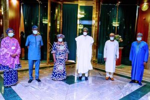 WTO: Buhari meets Okonjo-Iweala
