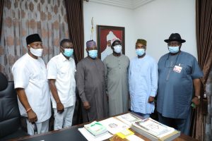 Obaseki  visits Atiku, PDP chiefs, says  'I have no power to bring back 14 Edo lawmakers yet to be inaugurated'