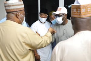 Obaseki  visits Atiku, PDP chiefs, says  'I have no power to bring back 14 Edo lawmakers yet to be inaugurated'