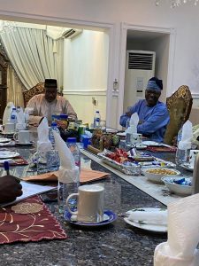 2023: Daniel hosts Bala Mohammed, Babangida, Lamido, Abaribe, Opara, others in Abuja