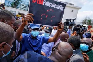 Sanwo-Olu marches with protesters, vows to get justice for victims of SARS brutality 
