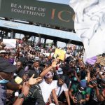 #EndSARS: Lekki Toll Gate on standstill as protesters block Lagos-Epe Expressway