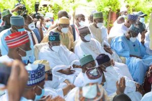 Tinubu, Akande, el-Rufai, Kwankwaso, Buni, others present as Atiku's son marries Ribadu's daughter