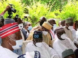 Tinubu, Akande, el-Rufai, Kwankwaso, Buni, others present as Atiku's son marries Ribadu's daughter