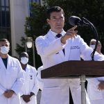 Trump to remain in hospital for a ‘period of time’