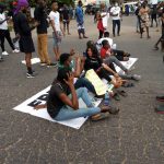 #EndSARS: Lekki Toll Gate on standstill as protesters block Lagos-Epe Expressway