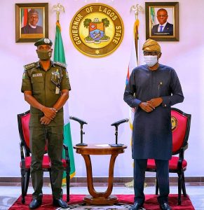 Sanwo-Olu receives IGP over coordinated arson in Lagos, as Adamu says 'we have widened our intelligence to arrest more hoodlums'